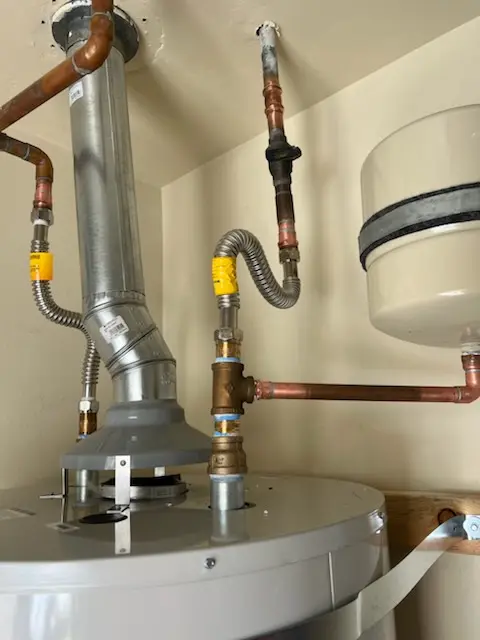 Water heater installation and plumbing repair in Howard